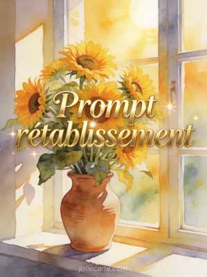prompt retablissement prompt retablissement